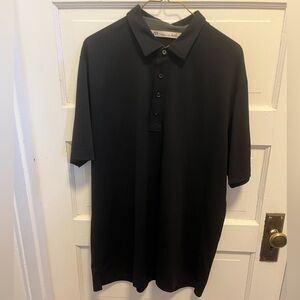 Travis Mathew Black Polo Shirt
